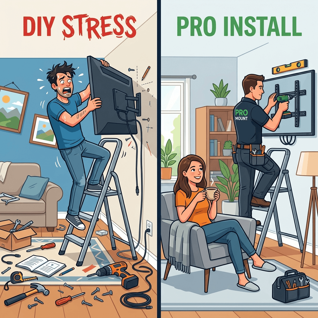[FA] Why Professional TV Mounting Saves You Money (and Stress) 