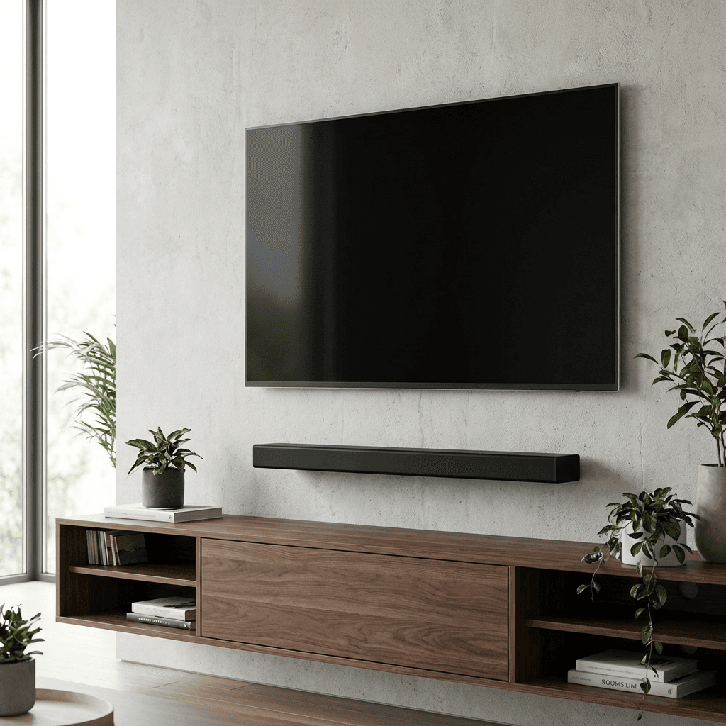 [ZH] Soundbar Mounting Ideas: Below vs Above TV 